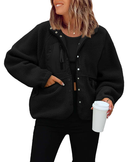 Polar Fleece Sports And Leisure Sweater Jacket Top