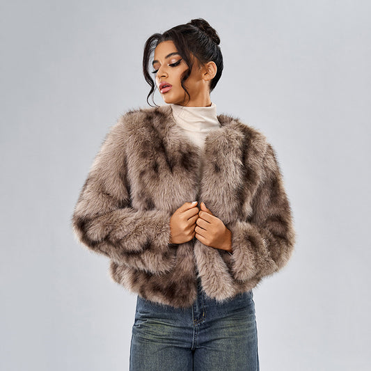 Fur Women's Casual European And American Street Style Fox Fur