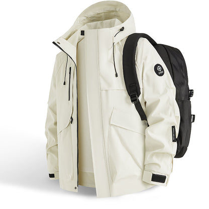 Outdoor Waterproof And Windproof Shell Jacket For Couples