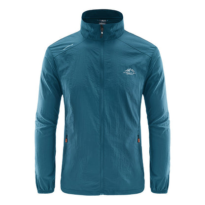 Light Summer Men's Ice Silk Breathable Sun Protection Clothing