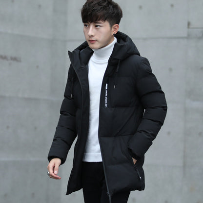 Men's Fashionable Hooded Down Jacket