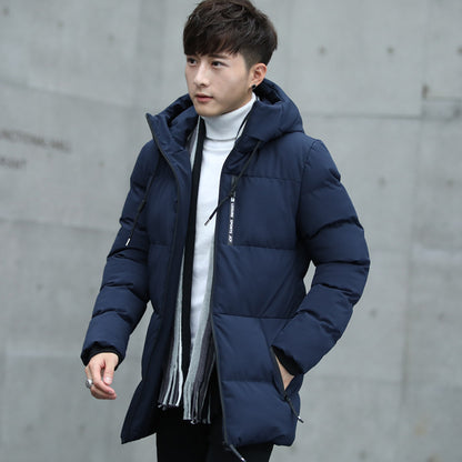 Men's Fashionable Hooded Down Jacket